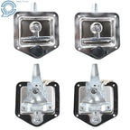 Set of 4 T-Handle Locks for RV Truck Tool Box (Fits Various Models)