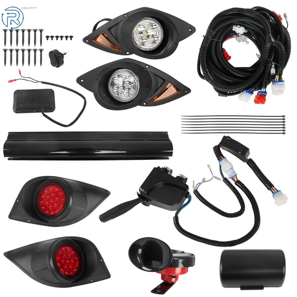 LED Light Kit with Turn Signal, Horn, Brake for Yamaha G29 YDR Drive (2007–Present)
