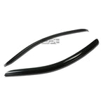 2X Window Visor Wind Deflector for Ford Mustang GT (2005–2009) Smoke Tint