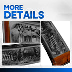 Smoked Housing Amber Corner Headlights for Chevrolet Silverado (2003–2006)