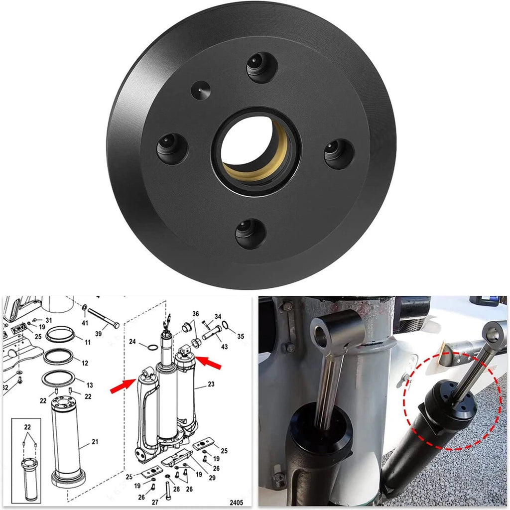Outboard Verado Trim Cap for Mercury Outboard (896157A01, 200-300 HP)