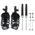 Front Rear Struts w/Spring Sway Bar End Links for Ford Escape (2014–2018)