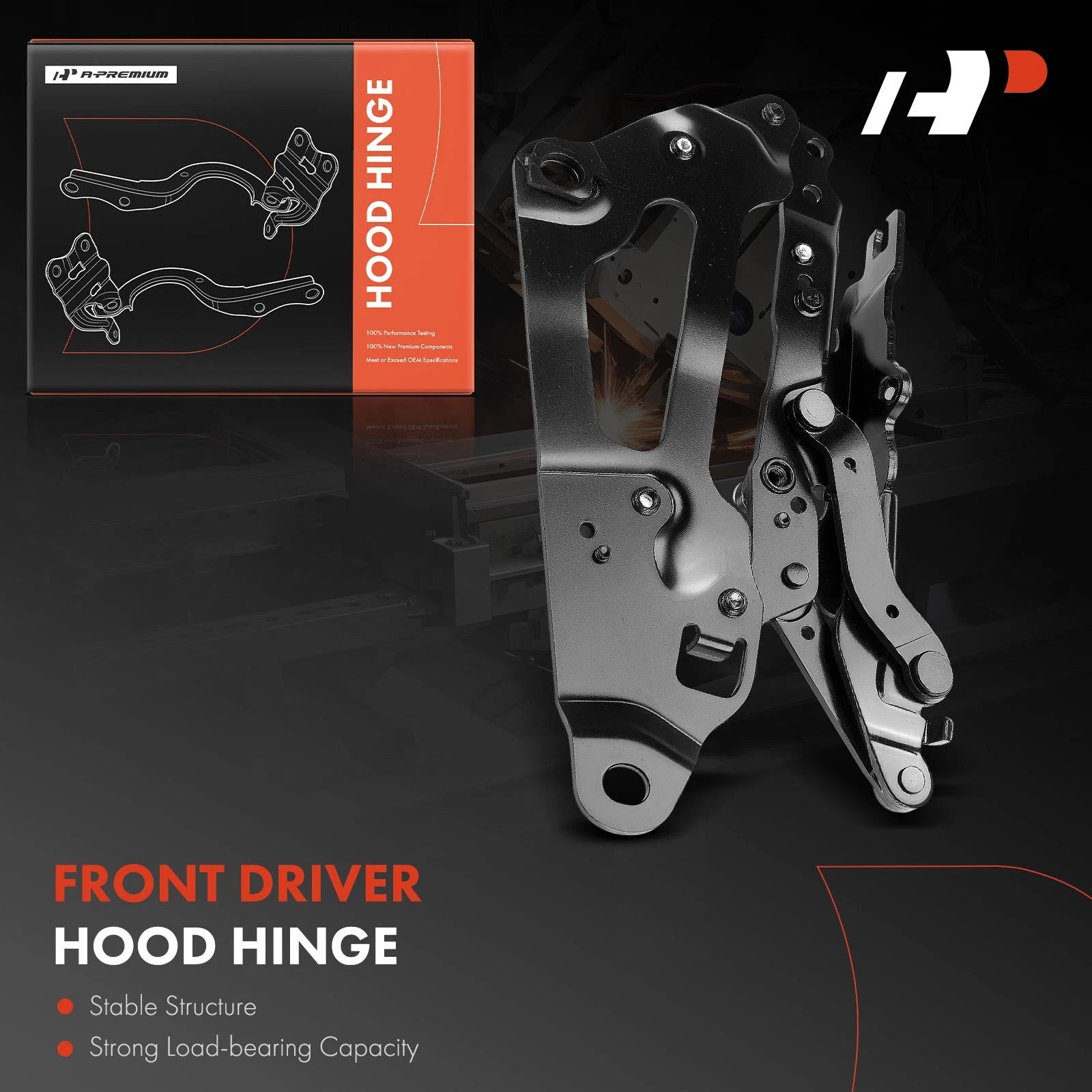 Hood Hinge for BMW 5 Series F07 (2010-2017) Left Side