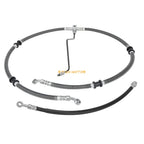 Front Brake Hose Line Pipe Kit for Yamaha Grizzly 450 4x4 YFM450 (2007–2010)
