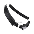 Front Bumper Lip for BMW 3 Series G20 (2019–2022) Gloss Black