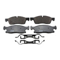 Set of 4 TRW Pro Low-Metallic Brake Pads for Dodge Durango, Jeep Grand Cherokee