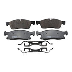Set of 4 TRW Pro Low-Metallic Brake Pads for Dodge Durango, Jeep Grand Cherokee
