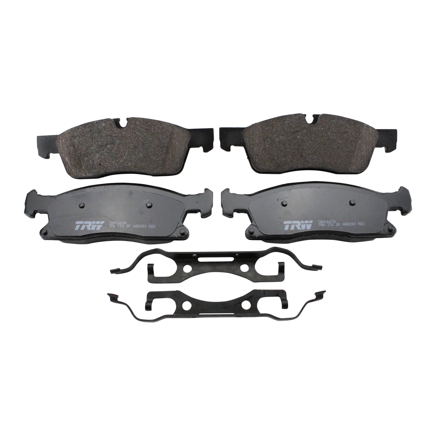 Set of 4 TRW Pro Low-Metallic Brake Pads for Dodge Durango, Jeep Grand Cherokee