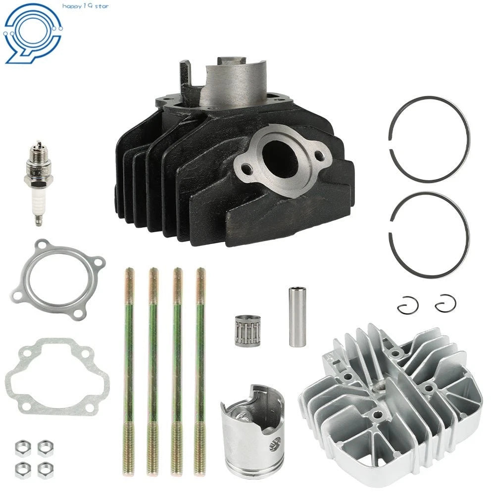 47mm Cylinder Piston Ring Gasket Kit for Yamaha PW80 (1983–2006)
