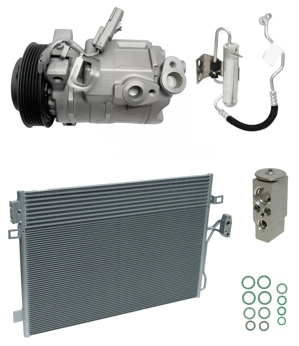 A/C Compressor Kit with Condenser for Dodge Journey 3.5L V6 (2010–2010)