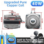 Refrigerator Ice Locker Condenser Fan Motor for
