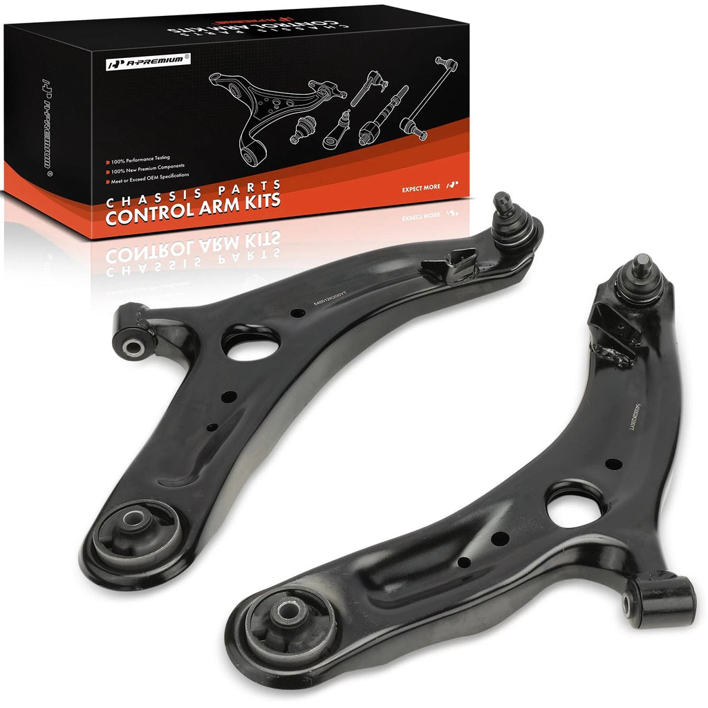 2X Front Lower Control Arm with Ball Joint for Kia Soul (2010–2013)