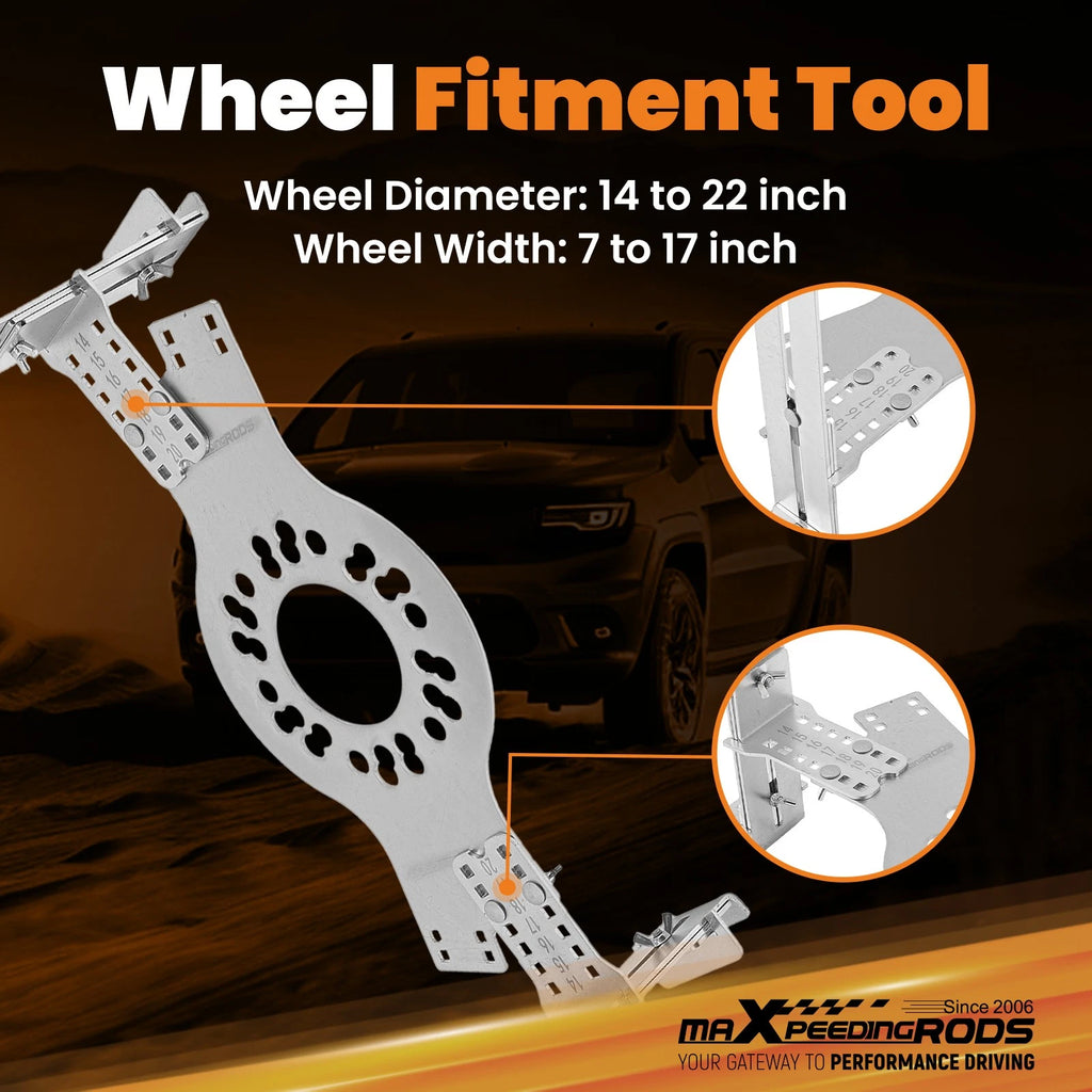 6-Lug Wheel Bolt Pattern Alignment Tool 6x114 6x120 6x127 6x135 6x140