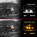 Passenger Mirror Turn Signal Puddle Light Lamp for Dodge Ram 1500 2500 (2009–2014)