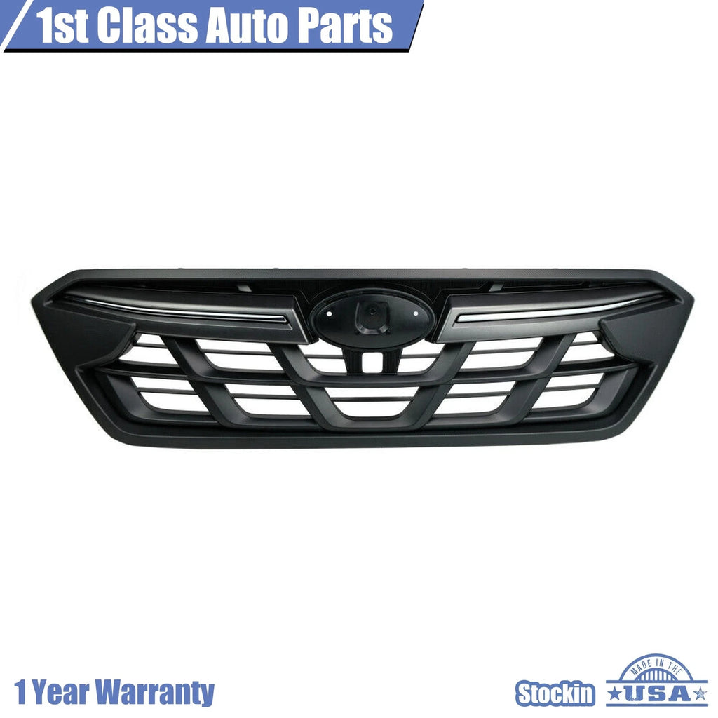 Front Grille for Subaru Crosstrek (2021–2023) Dark Grey & Black Trim