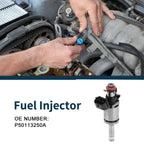 Fuel Injector No.P50113250A for Mazda 2 2.0 (2017) 1 Pc Black