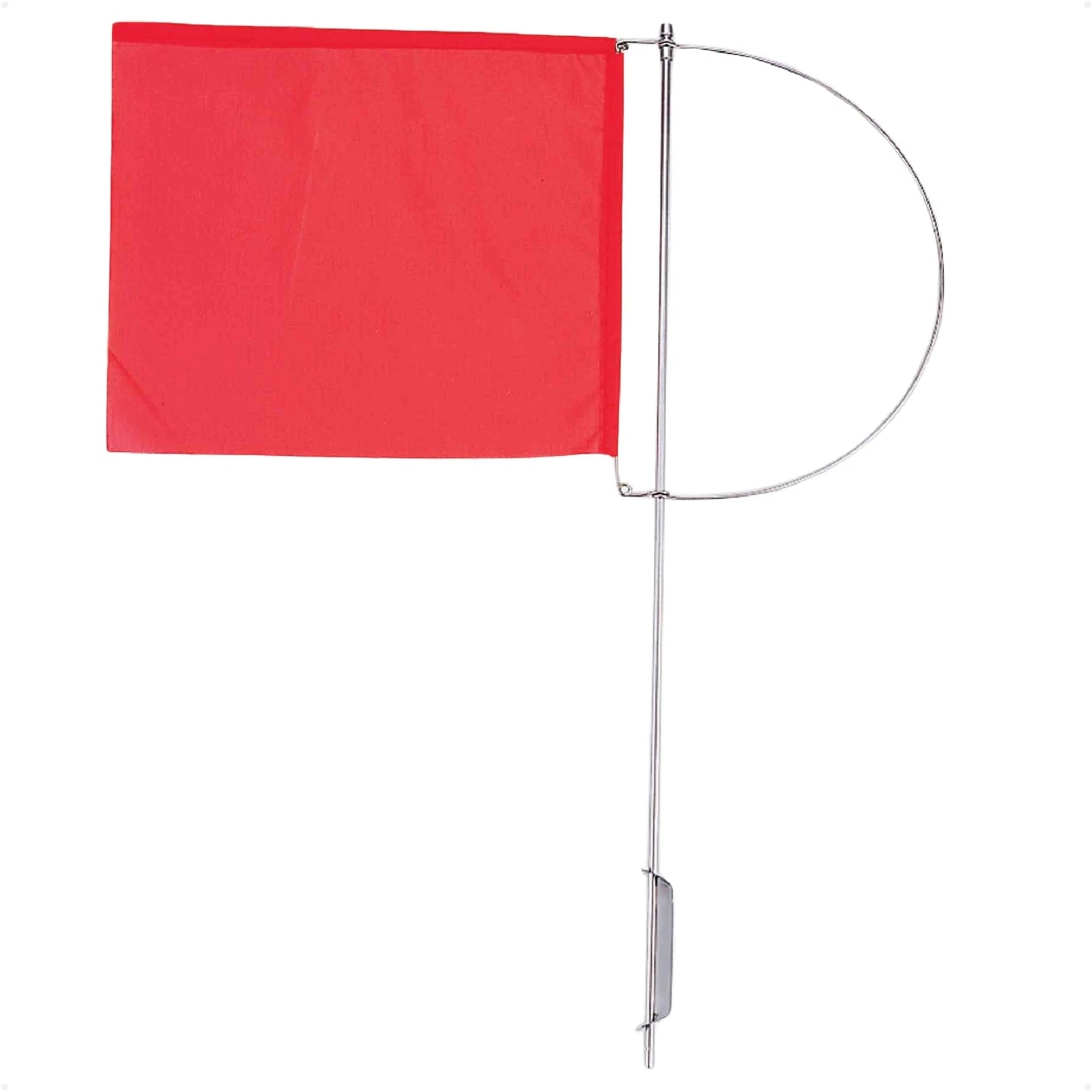 Wind Indicator Flag for FO2318 (5-1/2" x 4-1/8", Red Fabric & Stainless Steel)