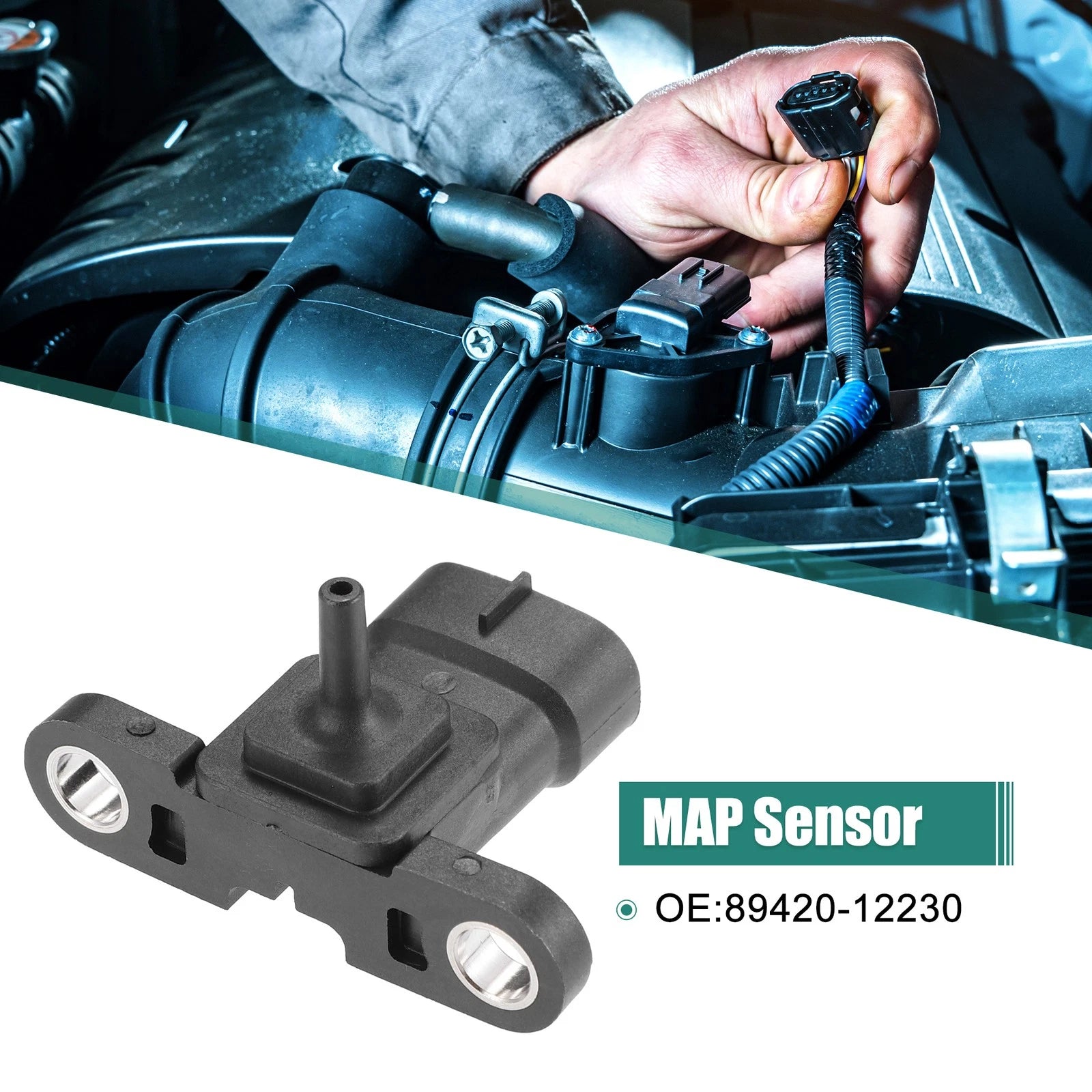 Manifold Absolute Pressure Sensor for Toyota RAV4 (2001–2005) 89420-12230 89420-12250