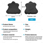 Comfort Gel Seat Cushion for Universal Motorcycles (Air Pad Cover)