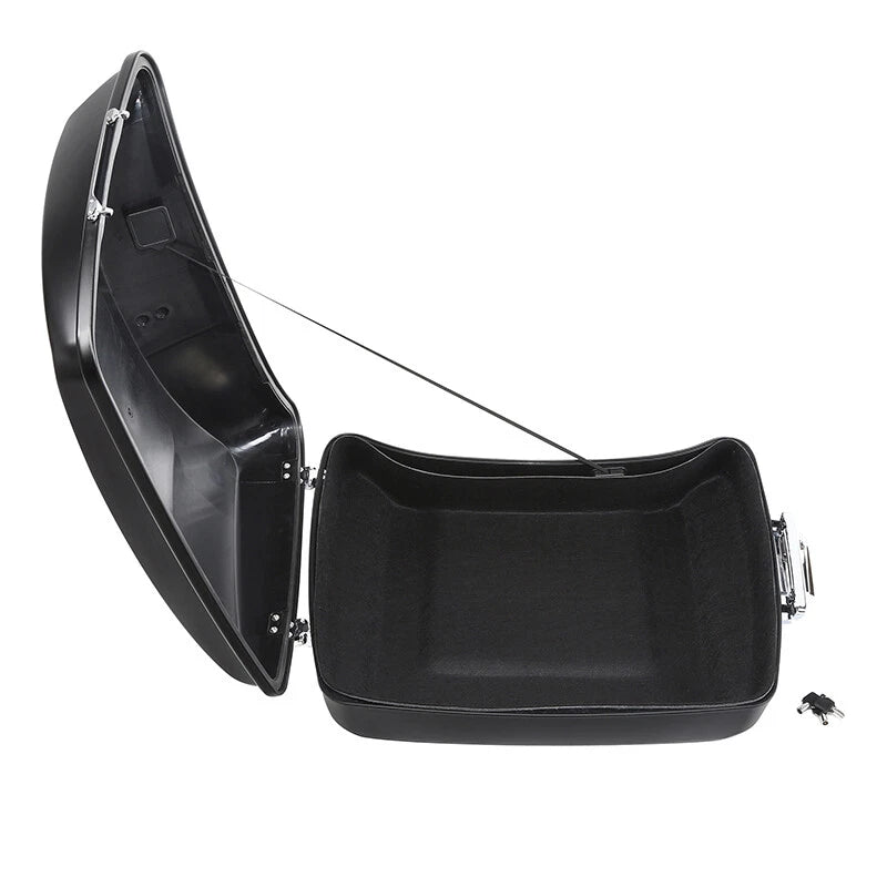 Chopped Trunk for Harley Street Road Glide King (2014–2025) Black Denim