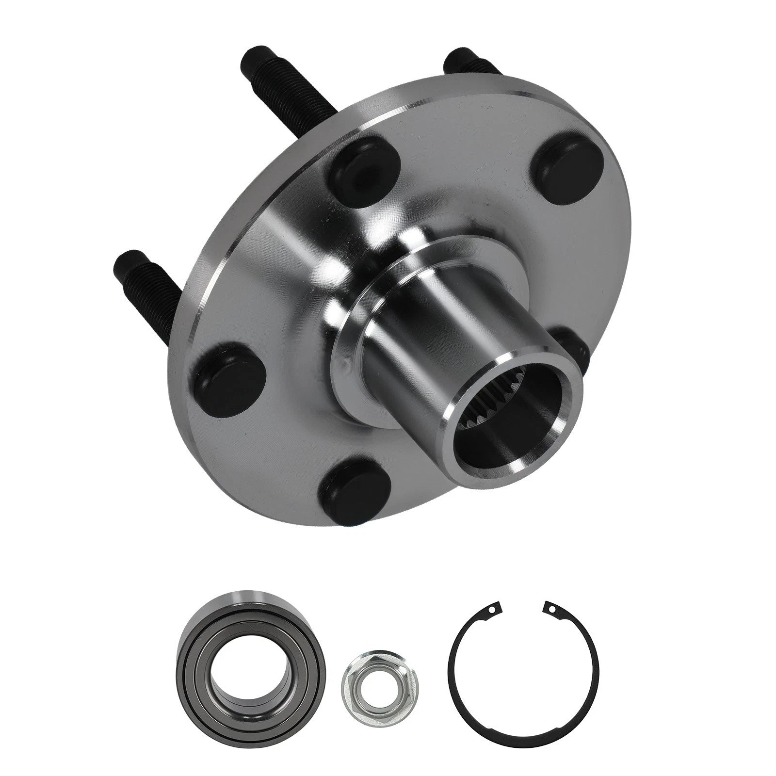 1x Front Wheel Hub & Bearing for Lincoln MKX (2007–2010) 518517 WA518517