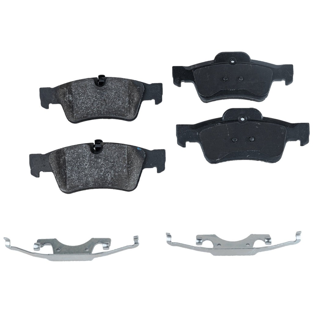 Rear Brake Disc Rotors and Pads Kit for Mercedes-Benz G55 AMG (2005–2006)