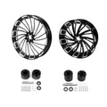 Set of 2 Wheels for Harley Electra Glide (2009–2025) - 21" Front, 18" Rear