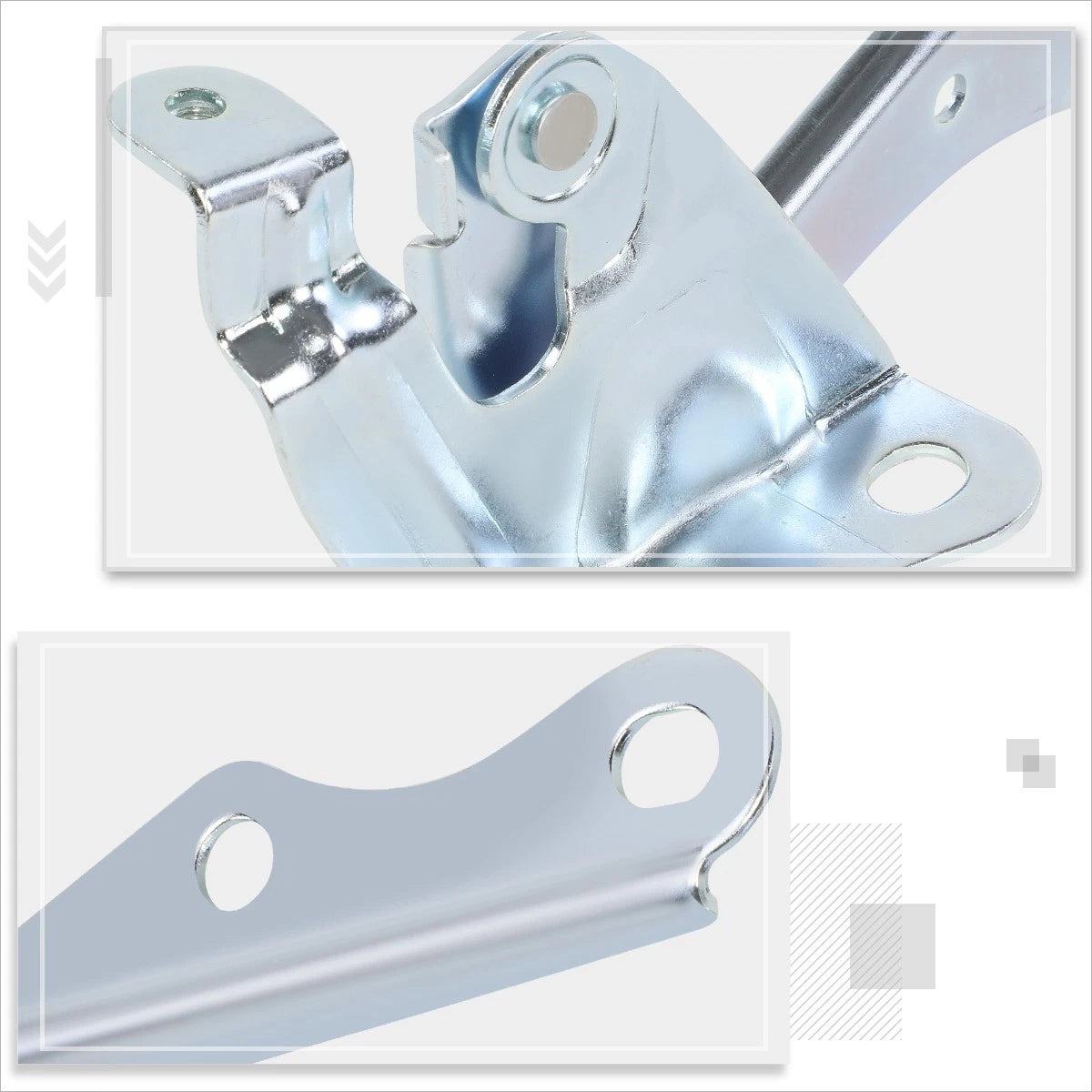LED DRL Chrome Housing Bumper Light for Silverado/Avalanche (2003–2007)