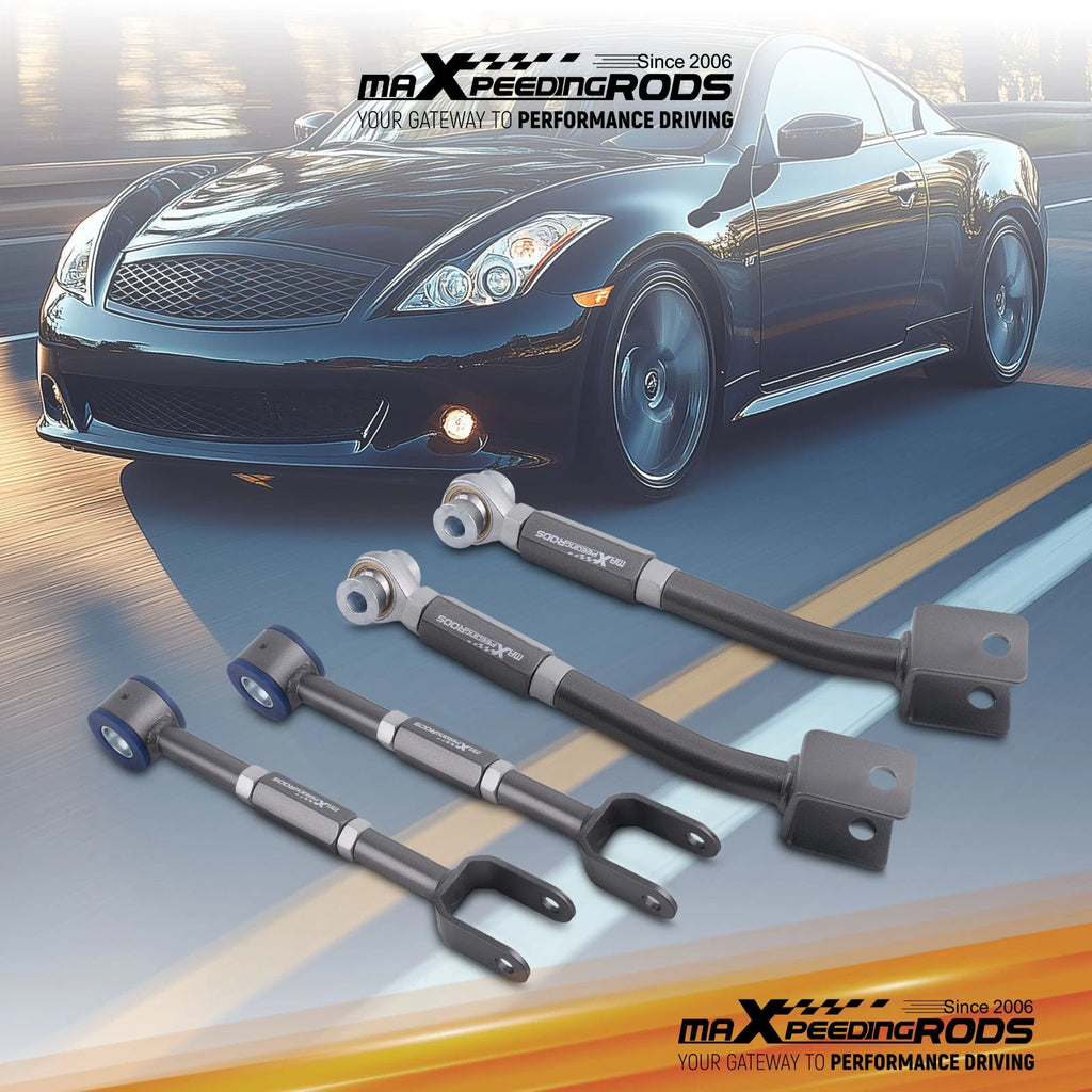 Rear Camber Arm and Traction Arms Alignment Set for Nissan 350Z Infiniti G35 (2003–2009)