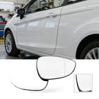 Passenger Right Side Mirror Glass for Ford Fiesta (2009–2015)
