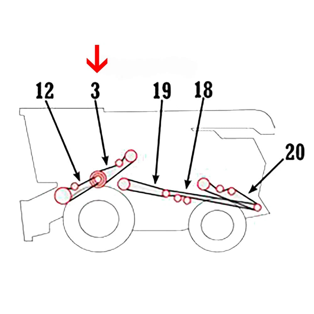 Beater Drive Belt A-Z33790-AI for