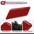 Front Left Washer Nozzle Cover Cap for Subaru Outback (2015–2017) Red