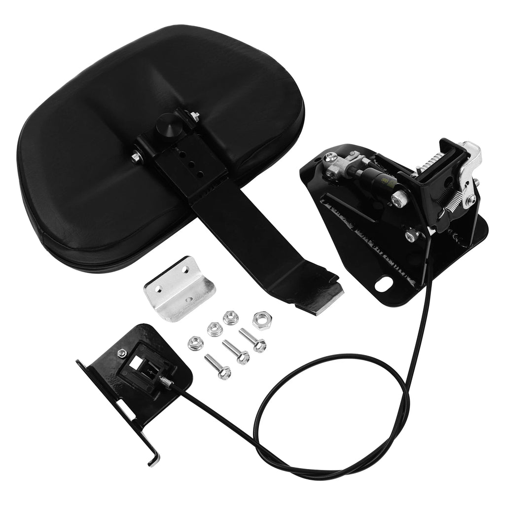 Adjustable Backrest Pad with Mounting Kit for Harley Touring (2009–2025)