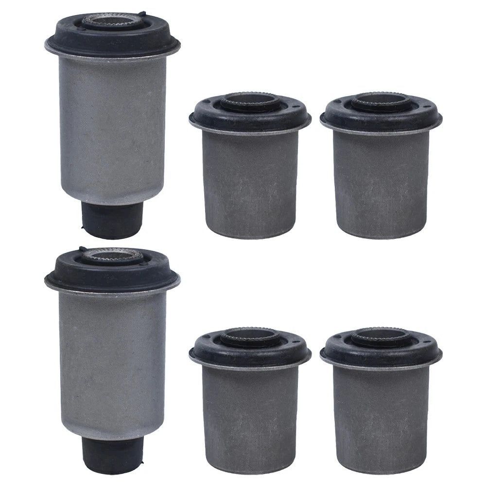 Set of 4 Lower & Upper Front Control Arm Bushings for Toyota Tacoma (1995–2004)