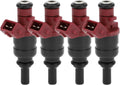 Set of 4 Fuel Injectors A2710780549 for Mercedes-Benz C230 (2003–2005)