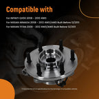 6 Lug Wheel Hub for Infiniti QX56 4WD (2008–2010) WE61127 ABS