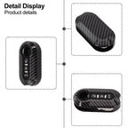 Carbon Key Protection Case for Fiat 500, Ducato, Abarth