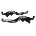 CNC Titanium Extendable Brake Clutch Levers for 765 Street Triple R (2017-2023)