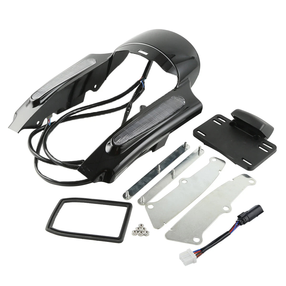 Rear Fender Fascia Set for Harley Touring Road King (2009–2013)