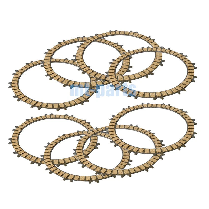 8X Clutch Friction Plates for Husaberg FE550 FS650 (2005–2008) FS450 (2005–2006)