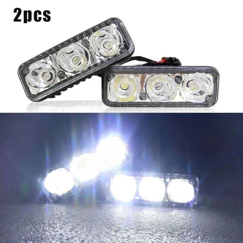 New Parts Light Super White Work 3LED Daytime Fog Lamp