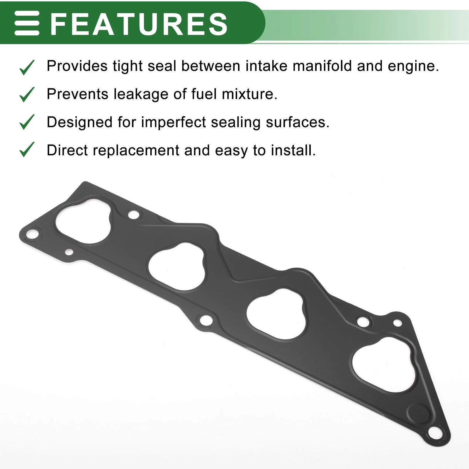 Engine Intake Manifold Gasket for Honda Civic (2001–2005) No. 17055PLC004