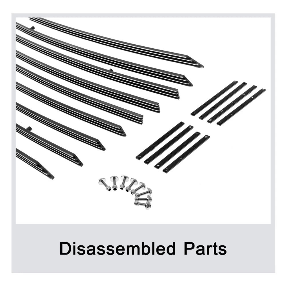 Chrome Wide Rivet Billet Grille for Ram 1500 (2013-2021)