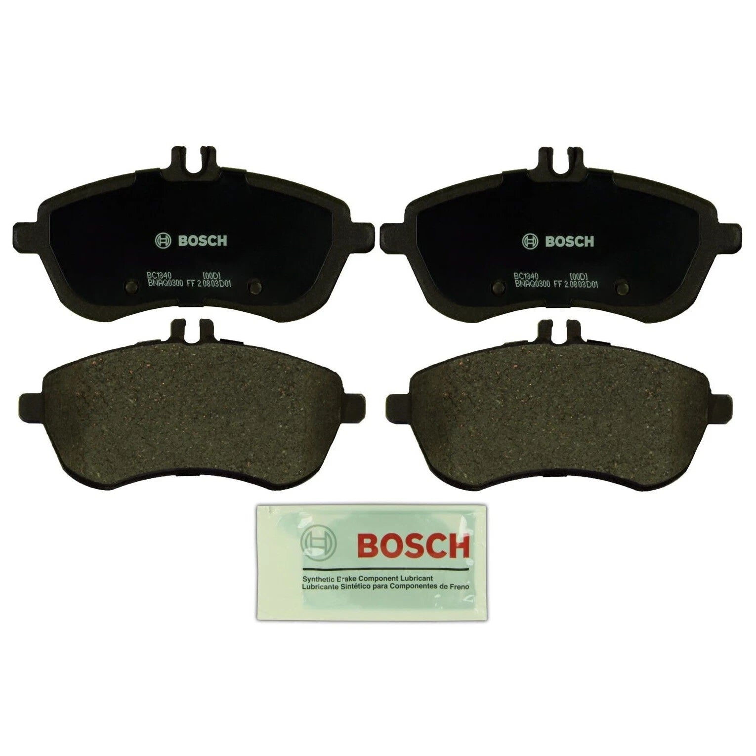 Front Brake Kit 295mm Drilled Rotors & Bosch Pads for MB W204 C204 R172 (2007–2015)