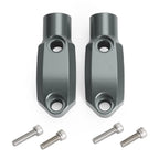 CNC Master Cylinder Clamp with 10mm Mirror Mount for 22mm Handlebar T9