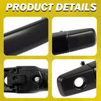 Exterior Door Handle for Nissan Frontier (2005–2022) Smooth Black