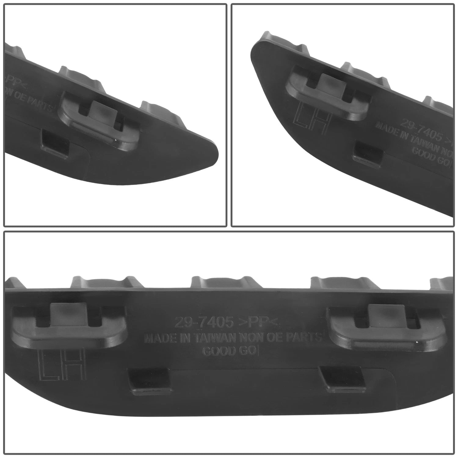 Fog Light Bezel for Jeep Grand Cherokee SRT (2012–2021) - Left, Black