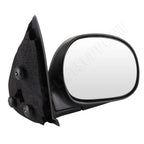 Set of 2 Black Manual Fold Exterior Mirrors for Ford F150 (1997–2004)