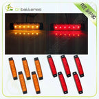 5 Pair Clearance Light Side Marker Sealed for Trailer Truck 12V