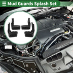 Mud Flaps Splash Guards Set of 4 for Honda Crider (2022–2023)